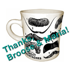 Great Mustaches Mug
