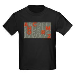 Kids Block Type T-shirt